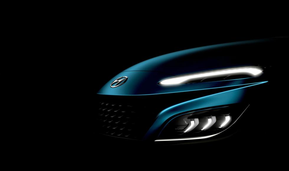 Teaser του ανανεωμένου Hyundai Kona και Kona N Line